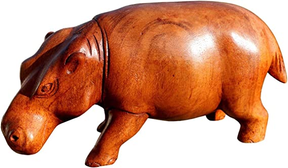Detail Holz Nilpferd Afrika Nomer 4