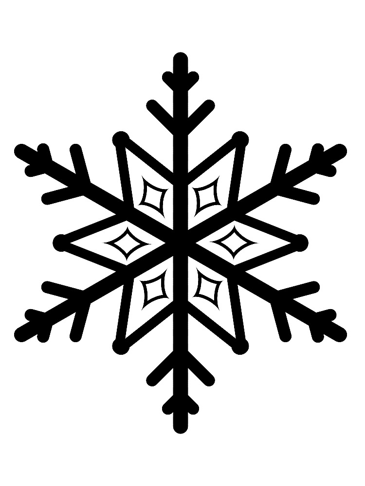 Detail Schneeflocke Zeichnen Einfach Nomer 16