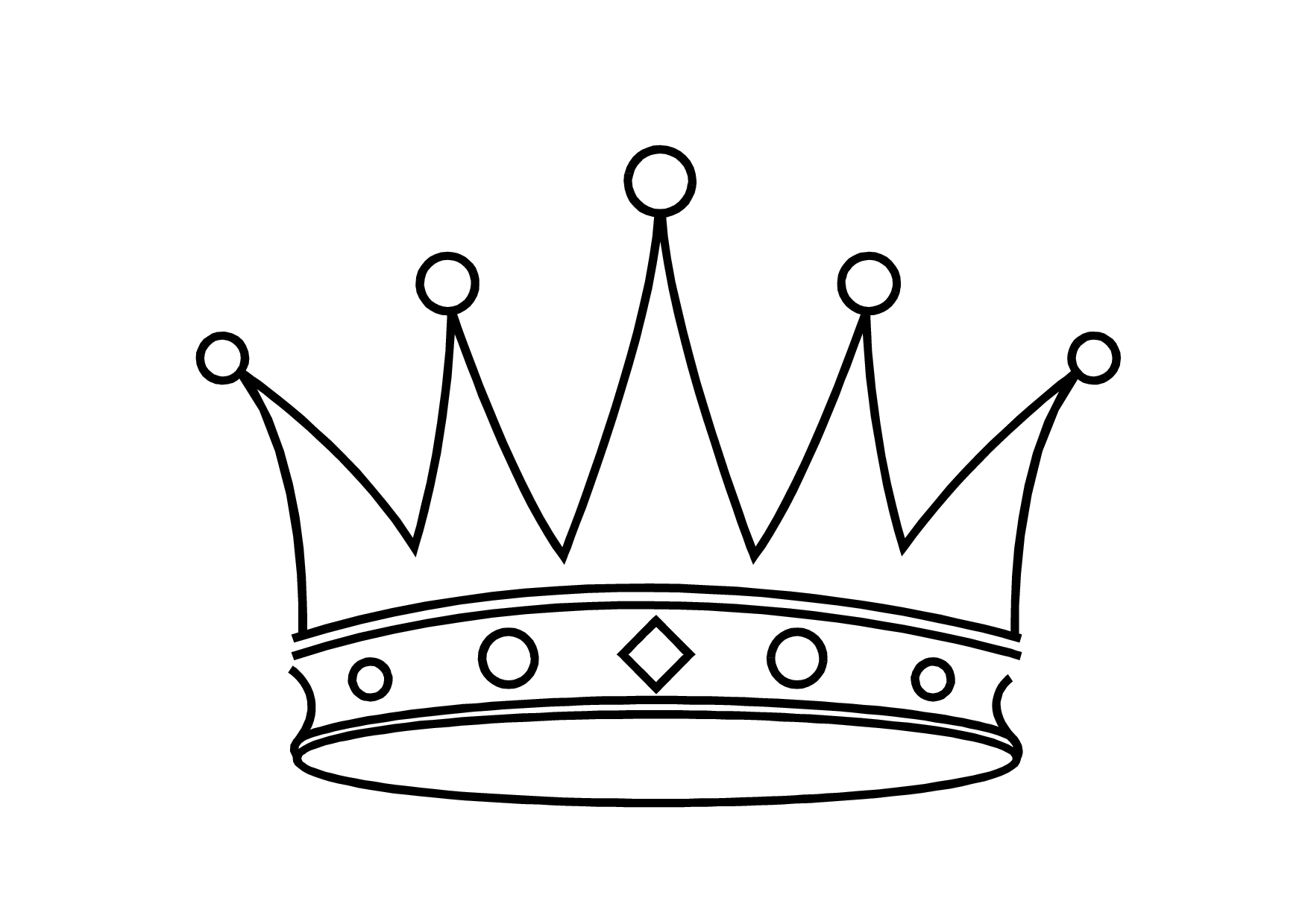 Detail Ausmalbild Krone Nomer 19