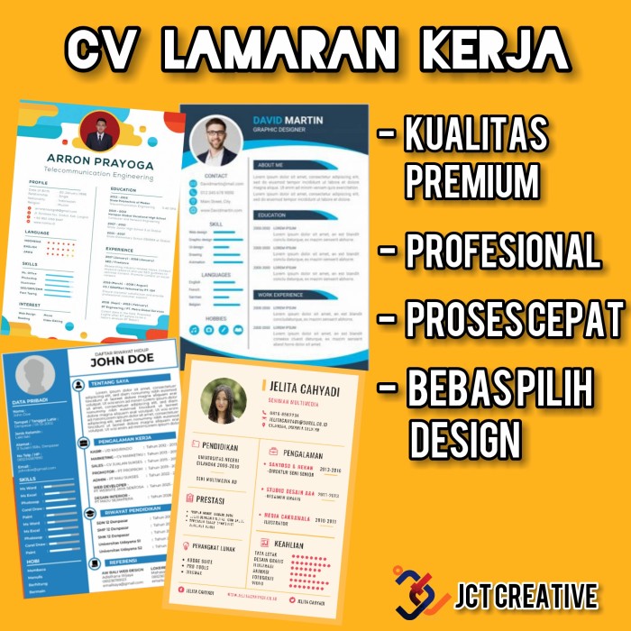 Detail Foto Cv Lamaran Kerja Nomer 23