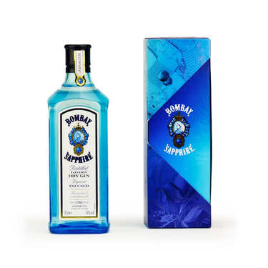 Detail Blue Bottle Dry Gin Nomer 21