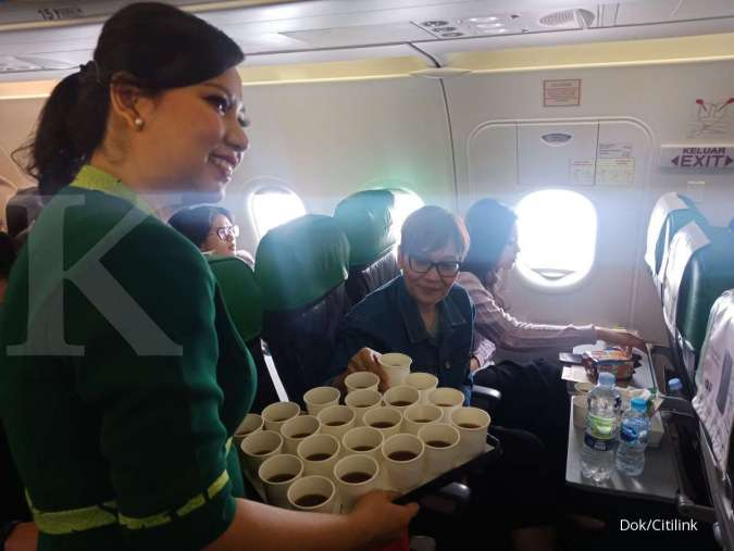 Detail Foto Dalam Pesawat Citilink Nomer 5