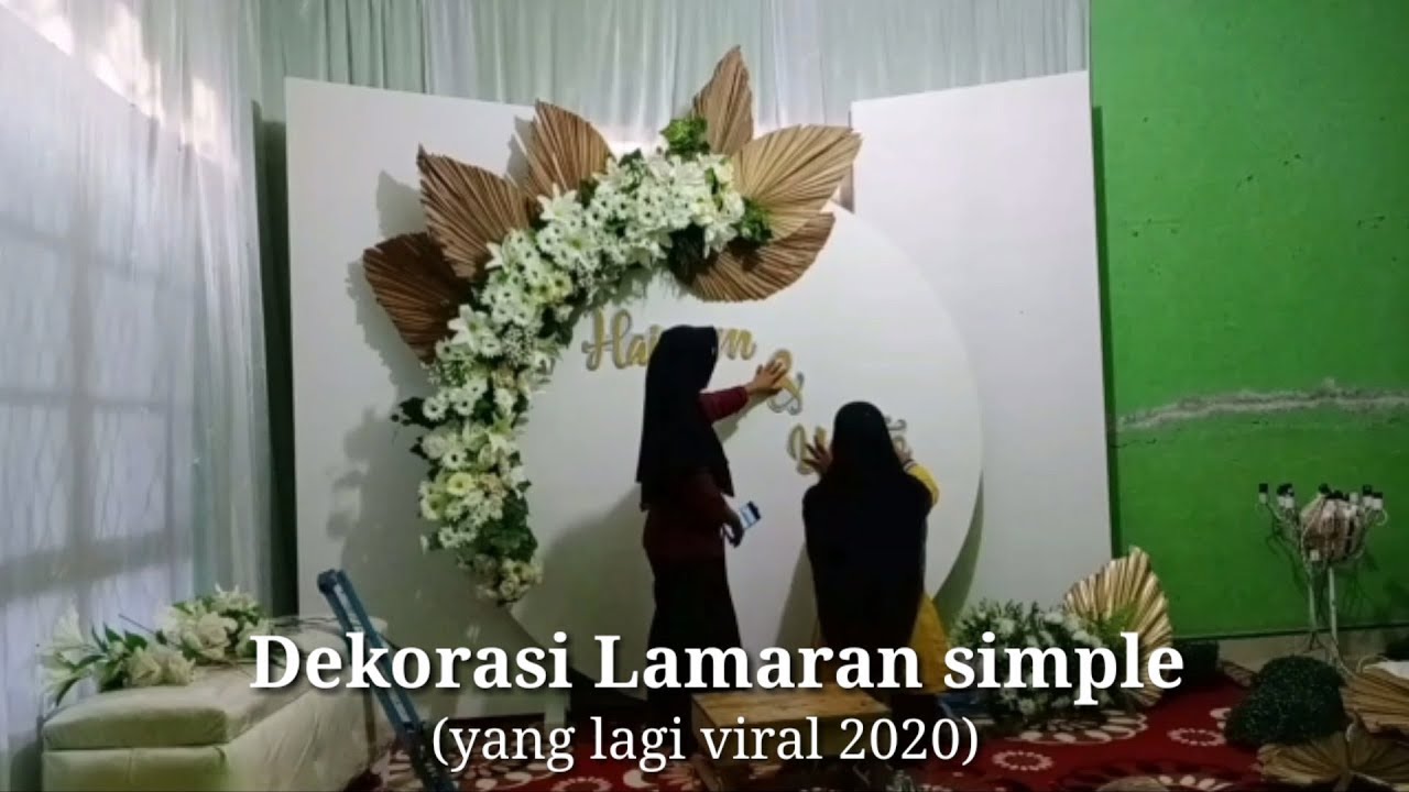 Detail Foto Dekor Lamaran Nomer 28