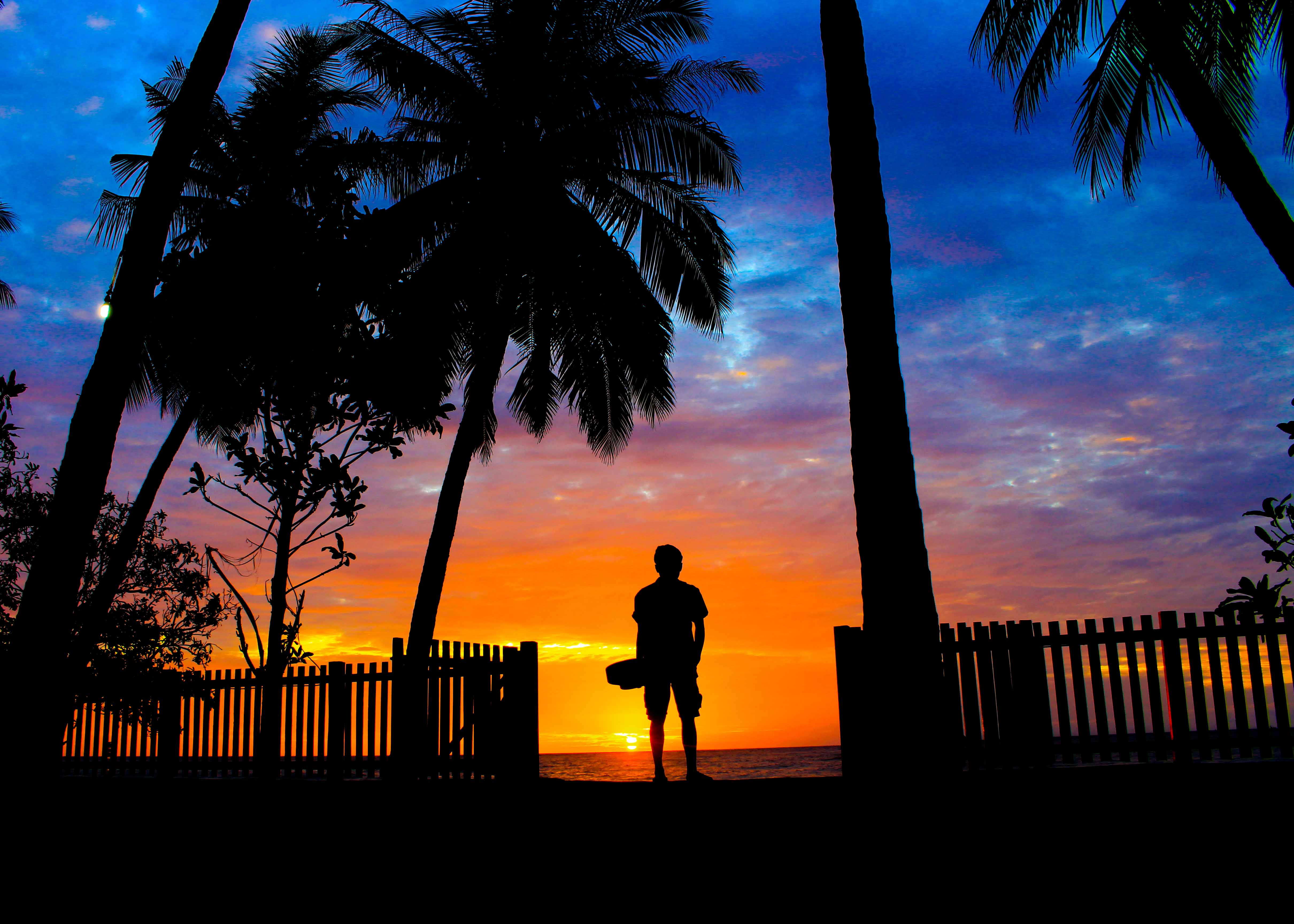 Detail Foto Di Pantai Sore Hari Nomer 47