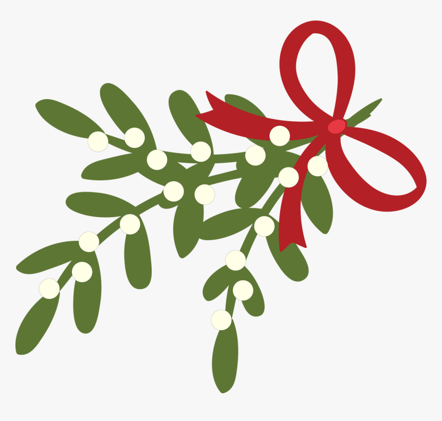 Detail Mistletoe Clipart Nomer 16