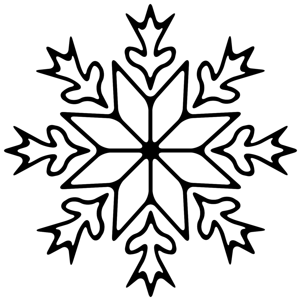 Detail Schneeflocken Transparent Nomer 16