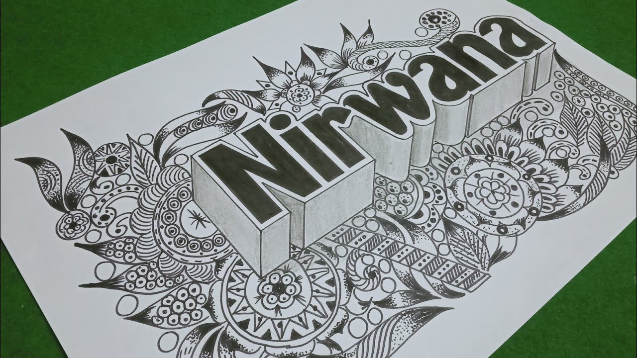 Detail Foto Doodle Art Nama Nomer 39