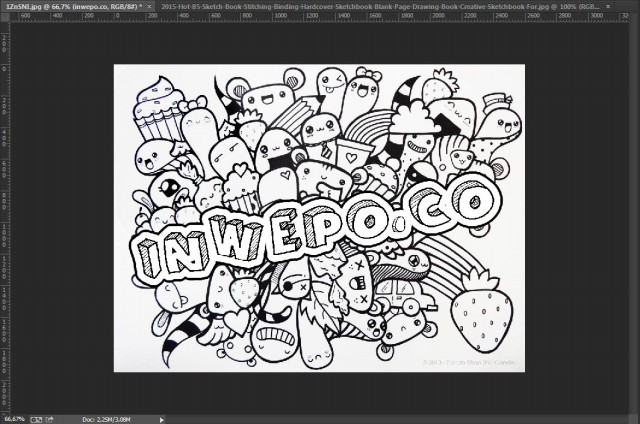 Detail Foto Doodle Art Nama Nomer 8