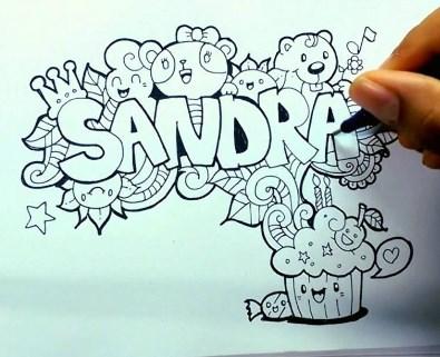 Detail Foto Doodle Nama Nomer 14