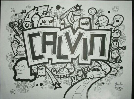 Detail Foto Doodle Nama Nomer 23