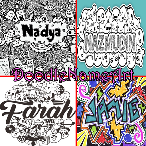 Detail Foto Doodle Nama Nomer 36