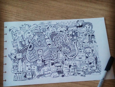 Detail Foto Doodle Nama Nomer 38