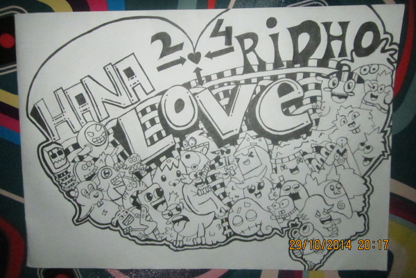 Detail Foto Doodle Nama Pacar Nomer 28