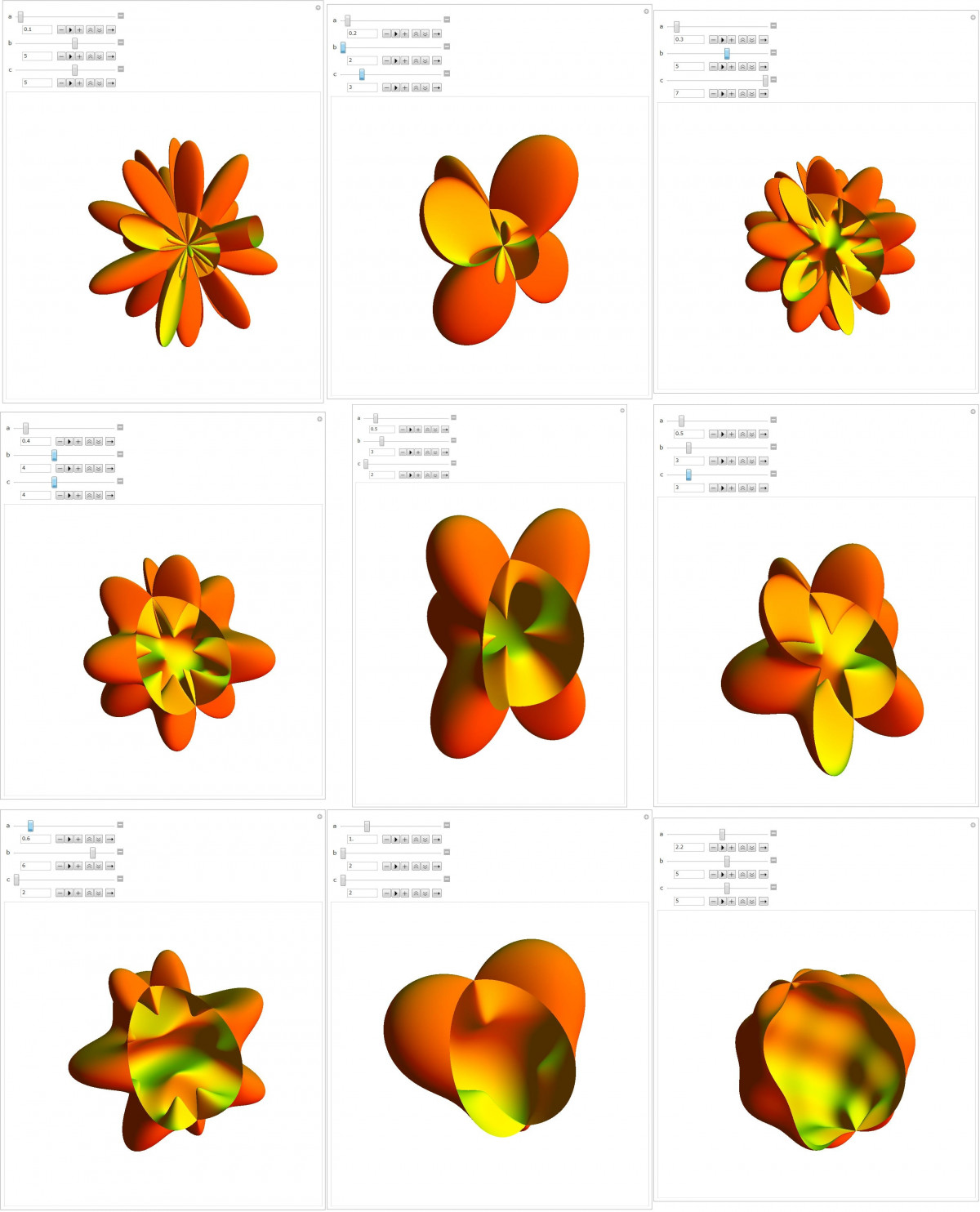 Detail Geometrische Blume Nomer 19