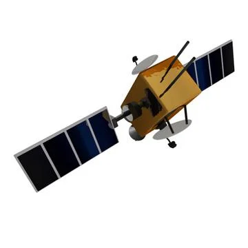 Detail Satellite 3d Model Nomer 10