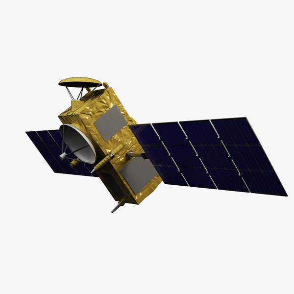 Detail Satellite 3d Model Nomer 17