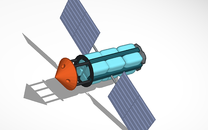 Detail Satellite 3d Model Nomer 20