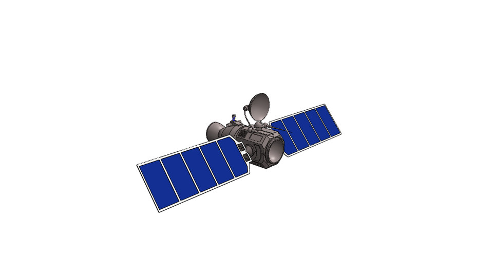Detail Satellite 3d Model Nomer 23