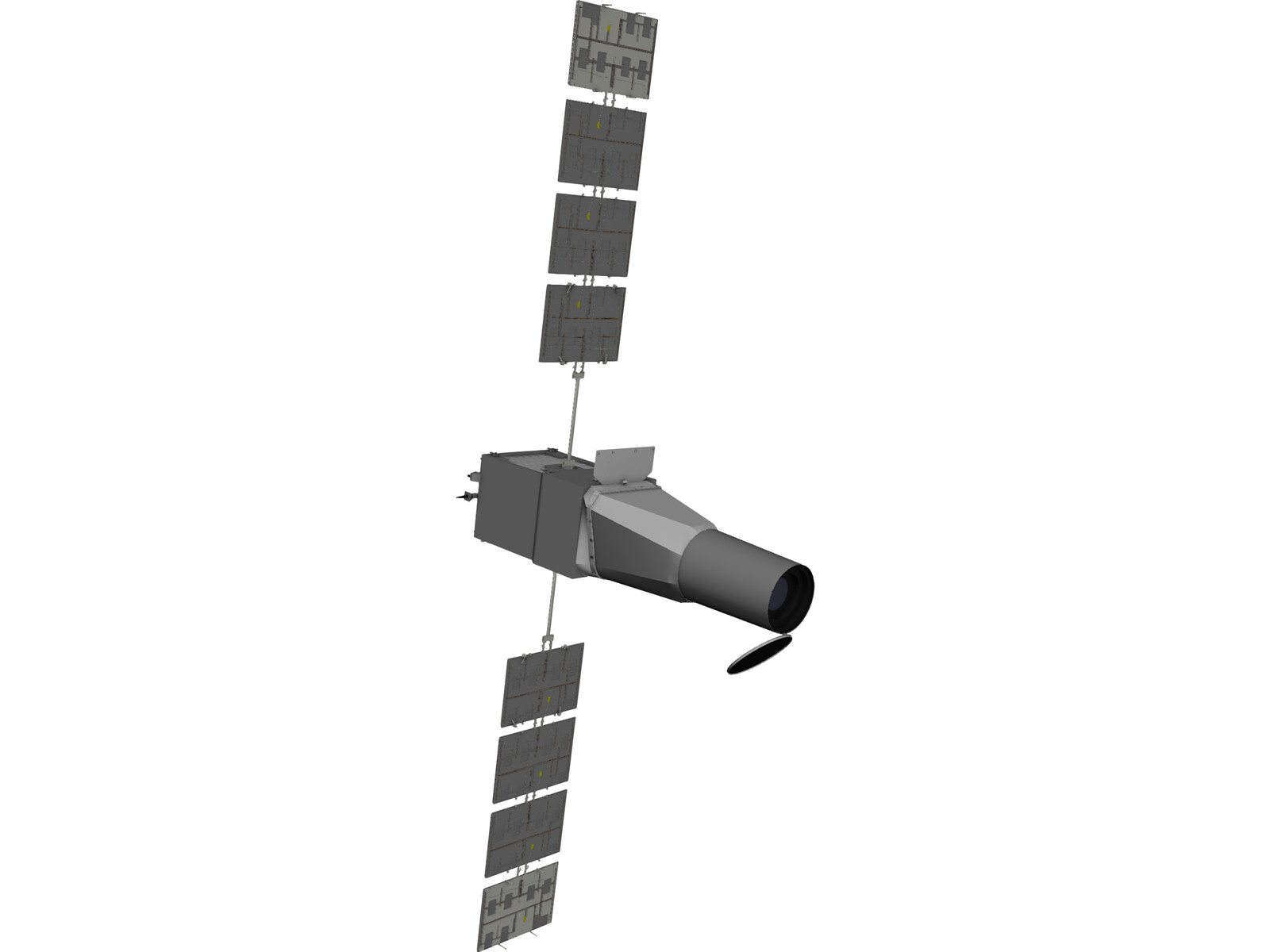 Detail Satellite 3d Model Nomer 3