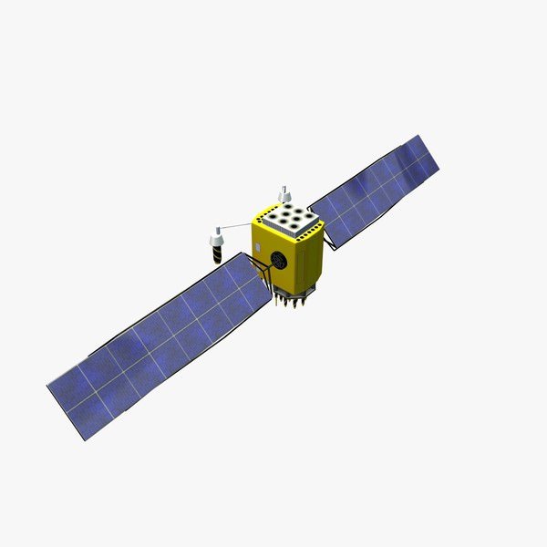 Detail Satellite 3d Model Nomer 7