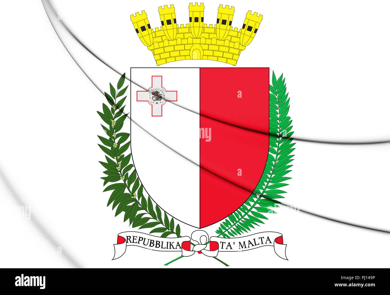 Detail Valletta Coat Of Arms Nomer 11