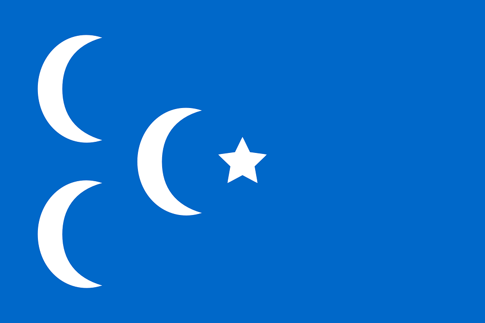 Detail Mond Stern Flagge Nomer 2