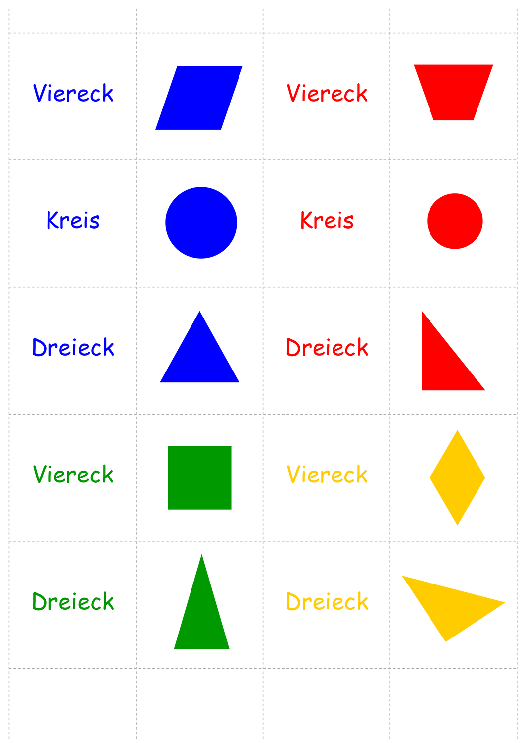 Detail Spiele Mit Geometrischen Formen Im Kindergarten Nomer 21