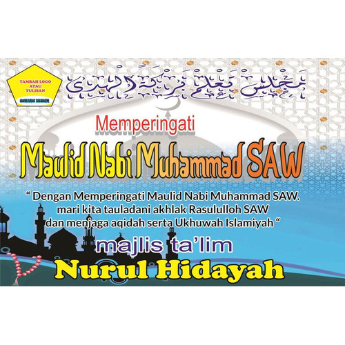 Download Banner Maulud Nabi Nomer 30
