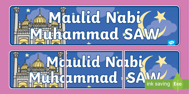 Detail Banner Maulud Nabi Nomer 33