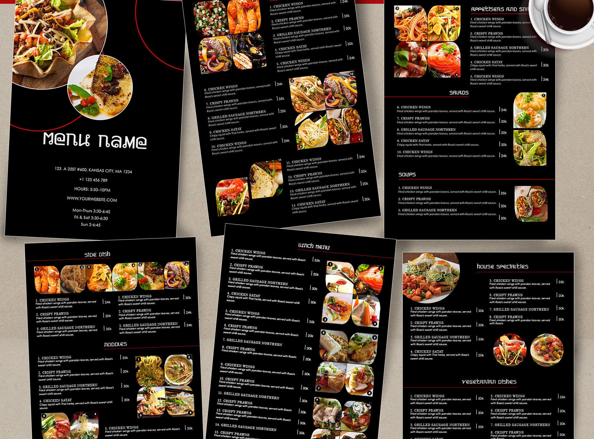 Detail Banner Menu Design Nomer 14