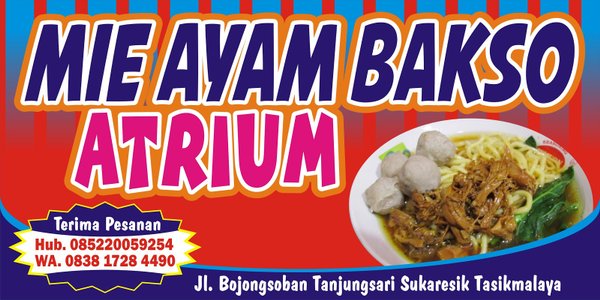 Detail Banner Mie Ayam Cdr Nomer 18