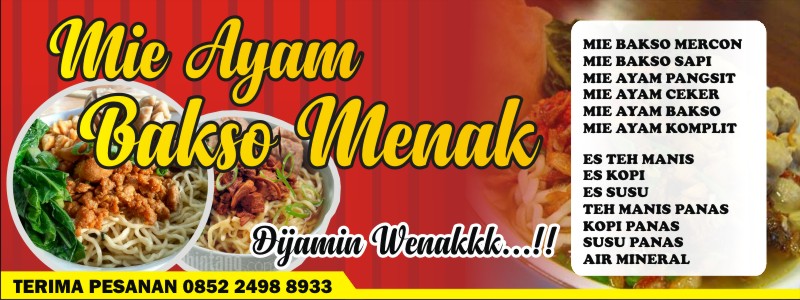 Detail Banner Mie Ayam Cdr Nomer 19