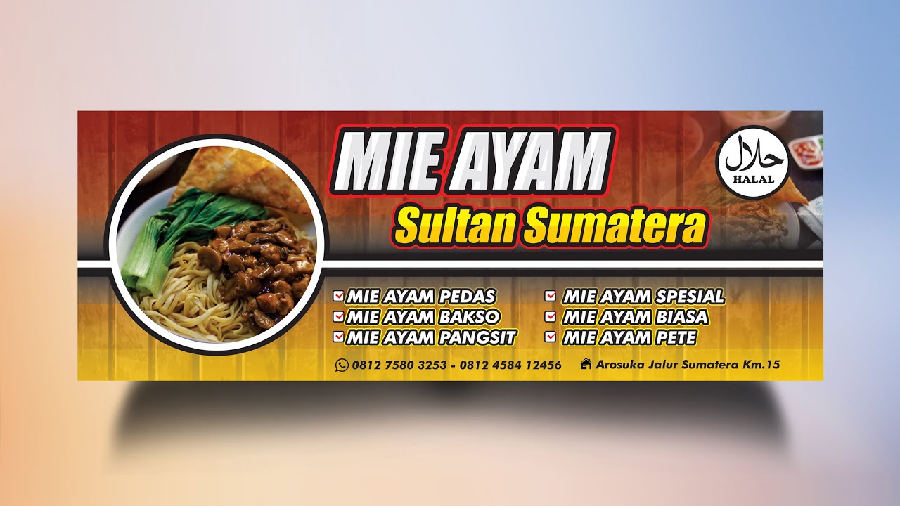 Detail Banner Mie Ayam Cdr Nomer 22