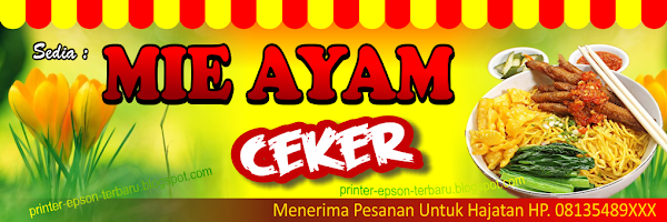 Detail Banner Mie Ayam Cdr Nomer 6