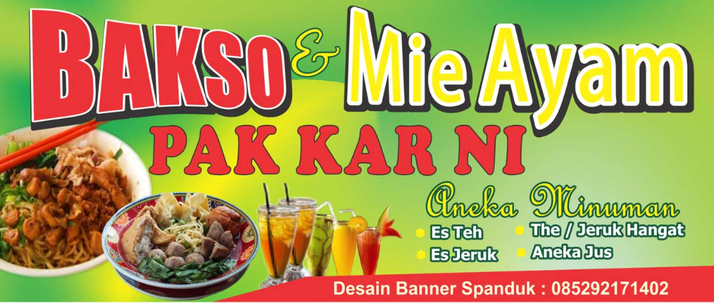 Detail Banner Mie Ayam Cdr Nomer 8