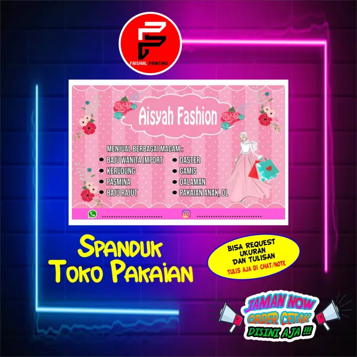 Detail Banner Olshop Baju Nomer 33