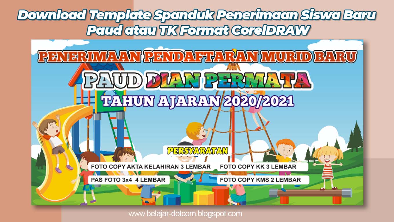 Detail Banner Penerimaan Siswa Baru Paud Nomer 2