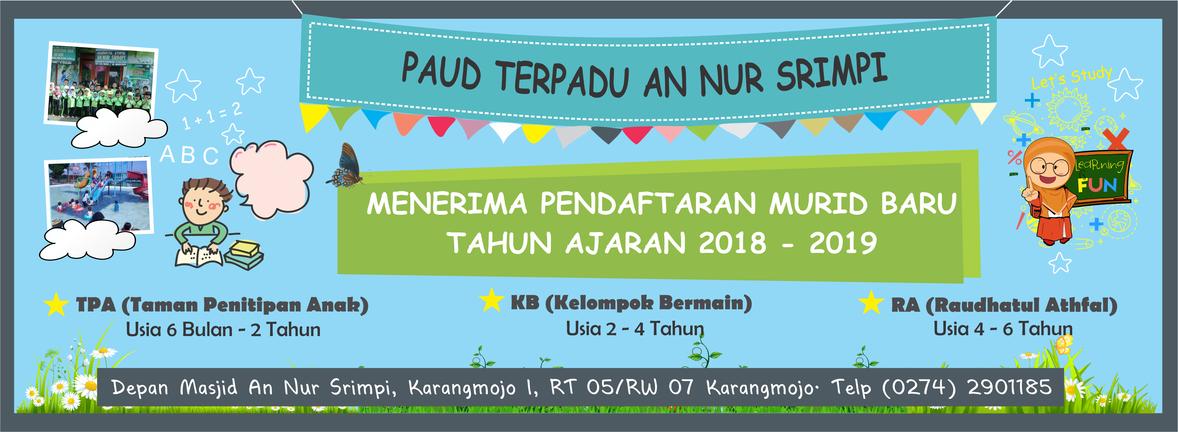 Detail Banner Penerimaan Siswa Baru Paud Nomer 25