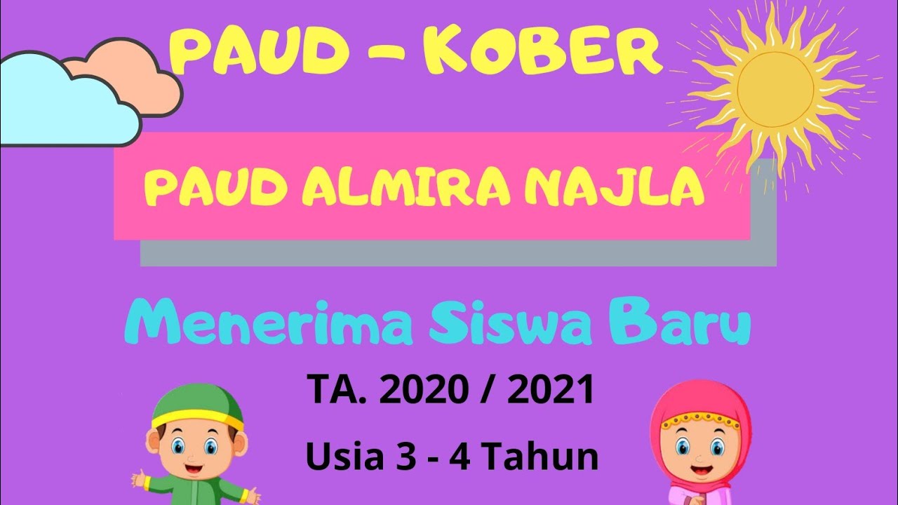 Detail Banner Penerimaan Siswa Baru Paud Nomer 42