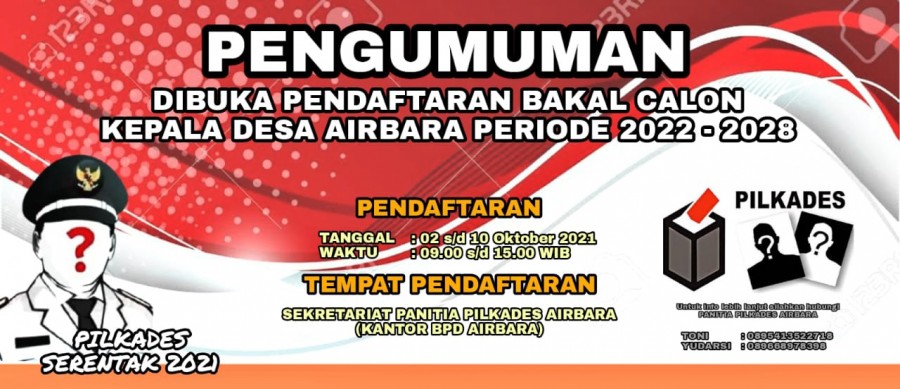 Detail Banner Pengumuman Pilkades Nomer 20