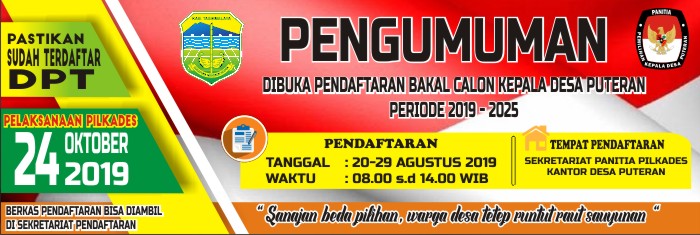 Detail Banner Pengumuman Pilkades Nomer 5