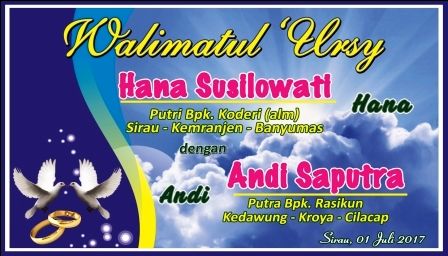 Detail Banner Pernikahan Coreldraw Nomer 18