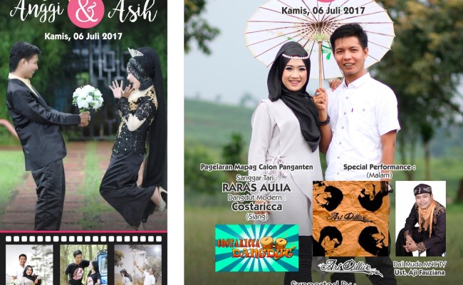Detail Banner Pernikahan Coreldraw Nomer 56
