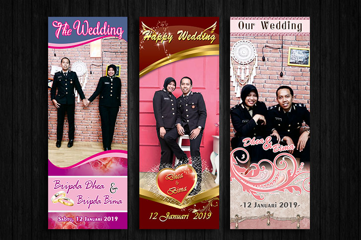 Detail Banner Pernikahan Coreldraw Nomer 9