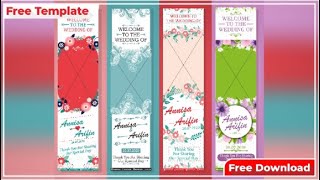 Detail Banner Pernikahan Coreldraw Nomer 10