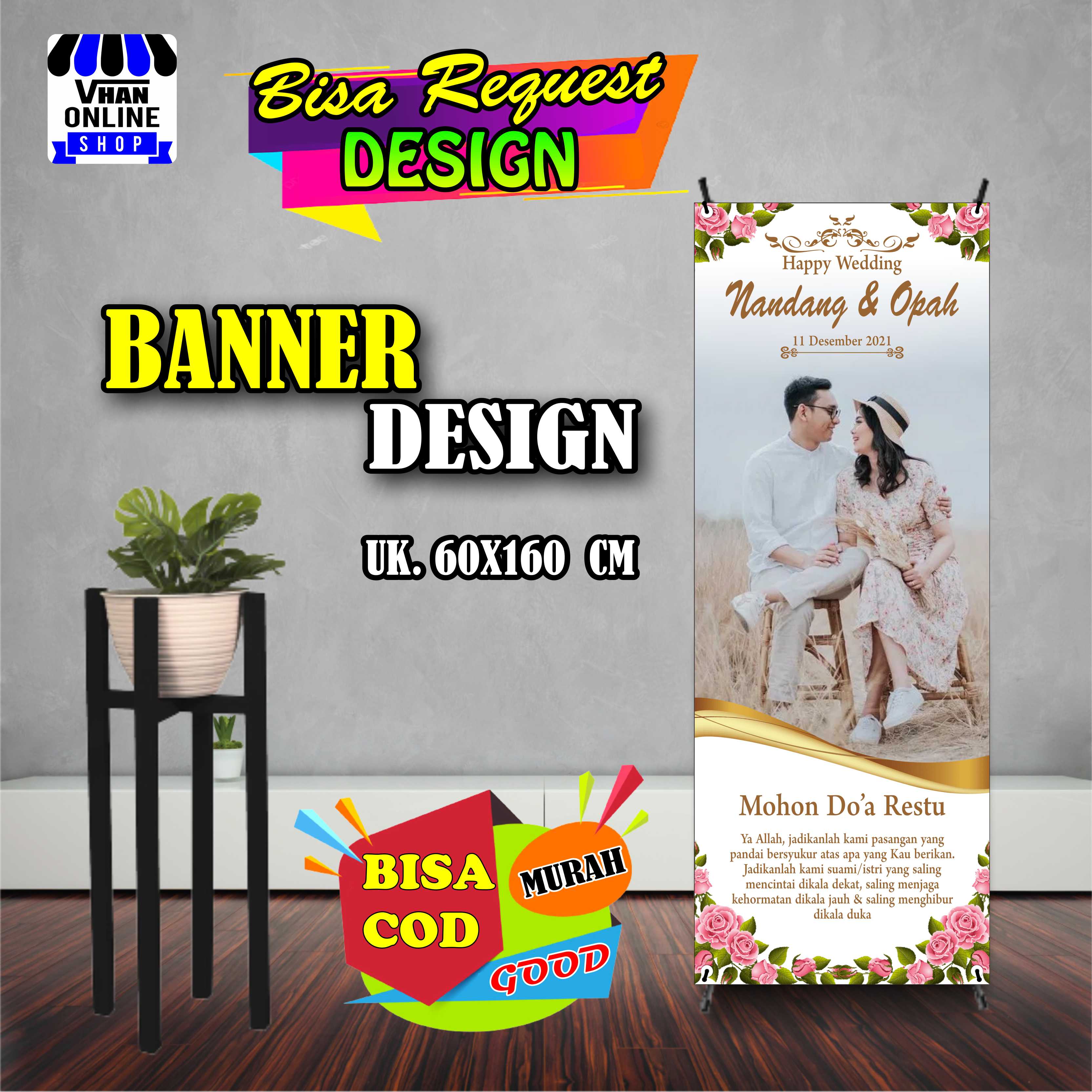 Detail Banner Pernikahan Elegan Nomer 44