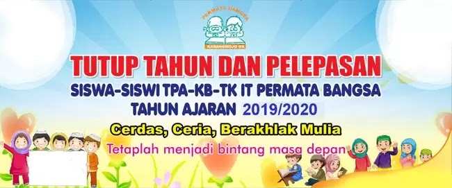 Detail Banner Perpisahan Tk Nomer 8
