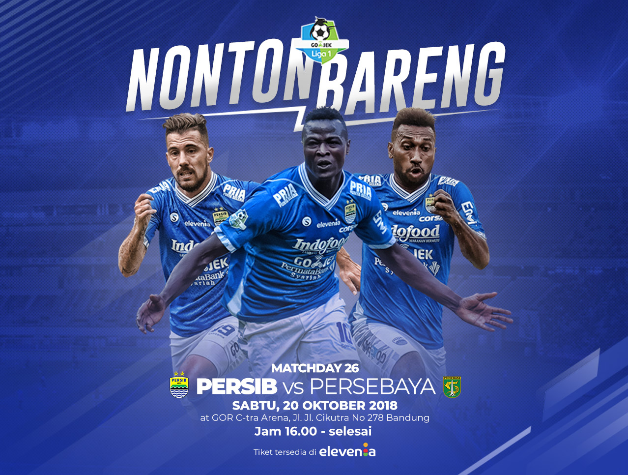 Detail Banner Persib Nomer 45