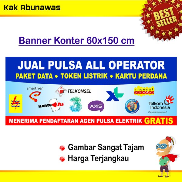 Banner Pulsa All Operator - KibrisPDR