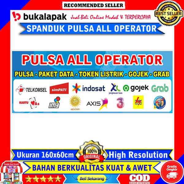 Detail Banner Pulsa All Operator Nomer 31